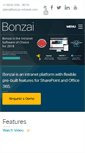 Mobile Screenshot of bonzai-intranet.com